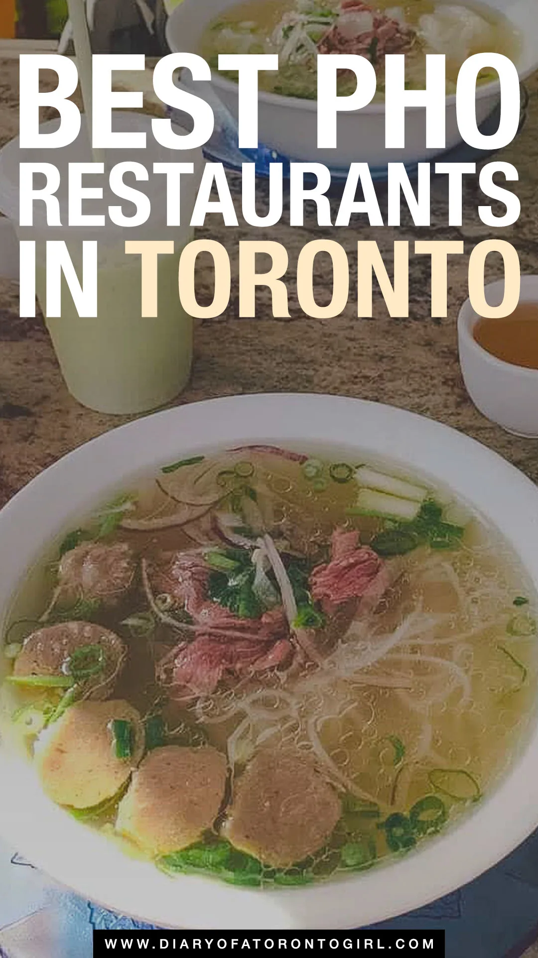 Best pho restaurants in Toronto