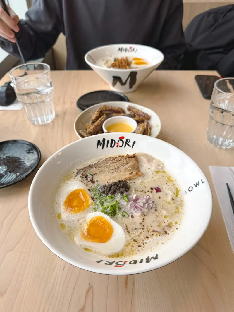 Truffle Ramen from Midori Ramen in Toronto