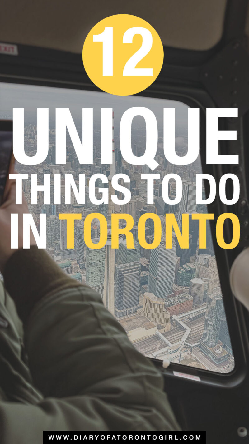Unique things to do in Toronto