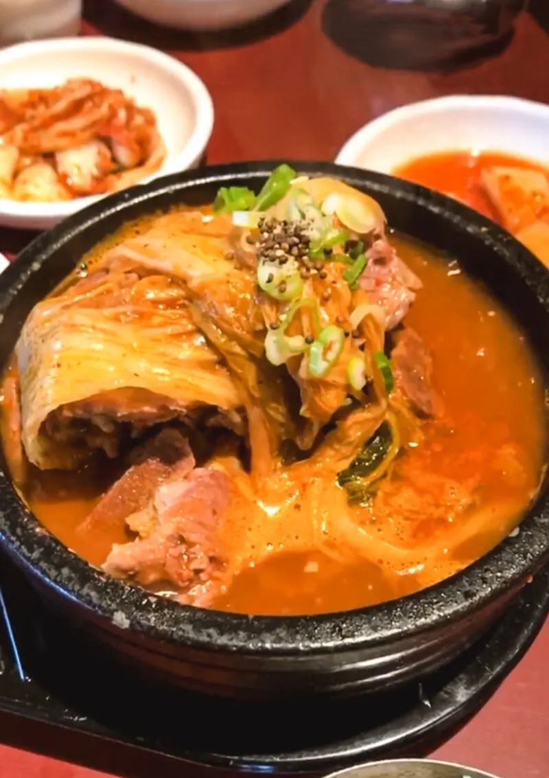 Korean food from Owl of Minerva Restaurant in Toronto