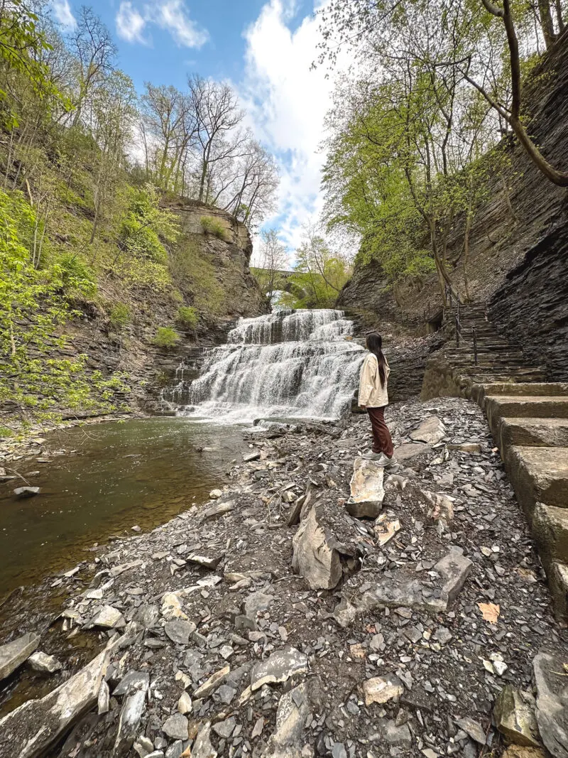 Cascadilla Gorge Trail in Ithaca, NY