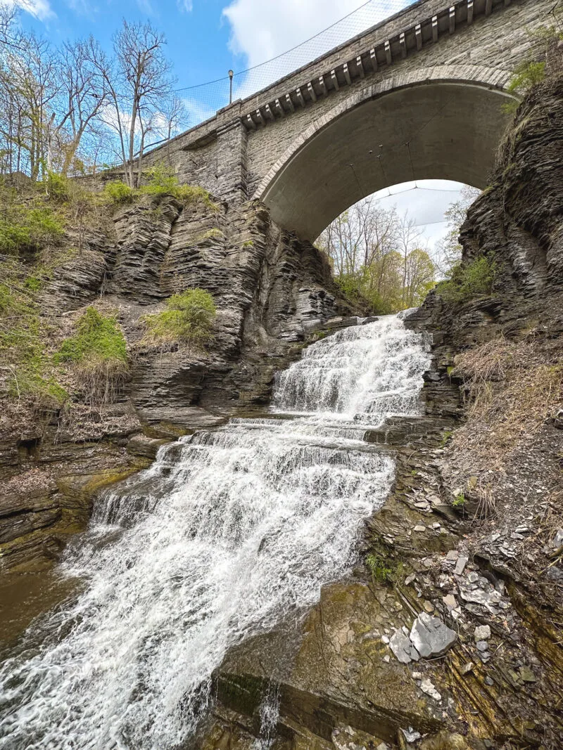 Cascadilla Gorge Trail in Ithaca, NY