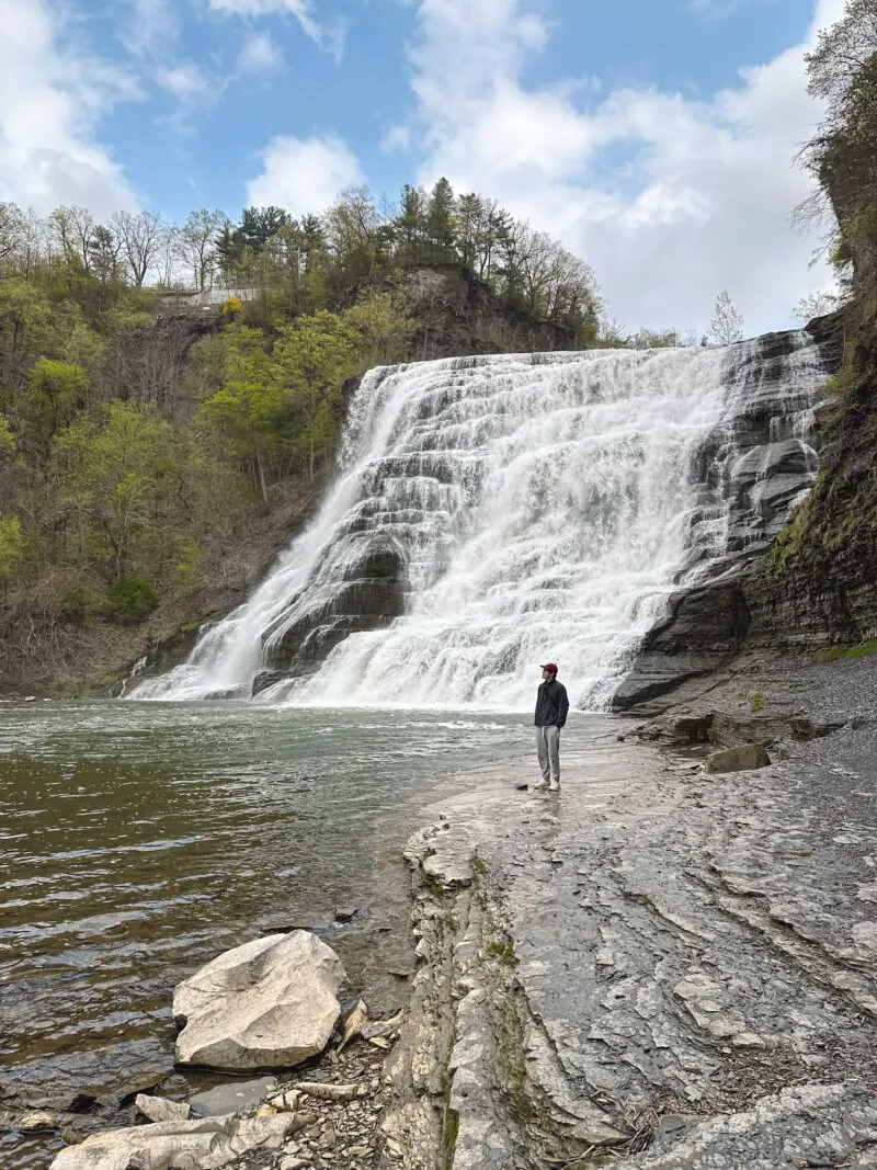 Ithaca Falls in Ithaca, NY