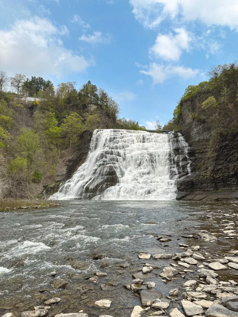 Ithaca Falls in Ithaca, NY