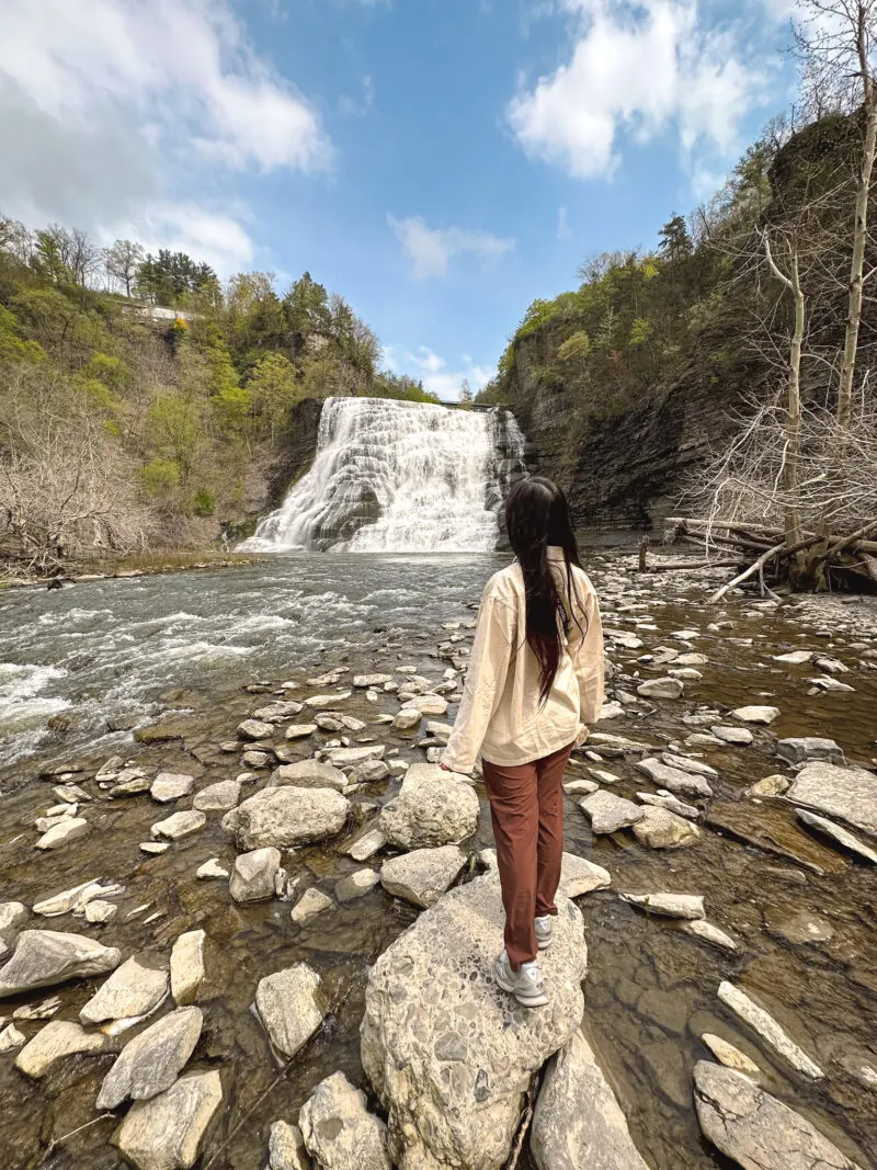 Ithaca Falls in Ithaca, NY