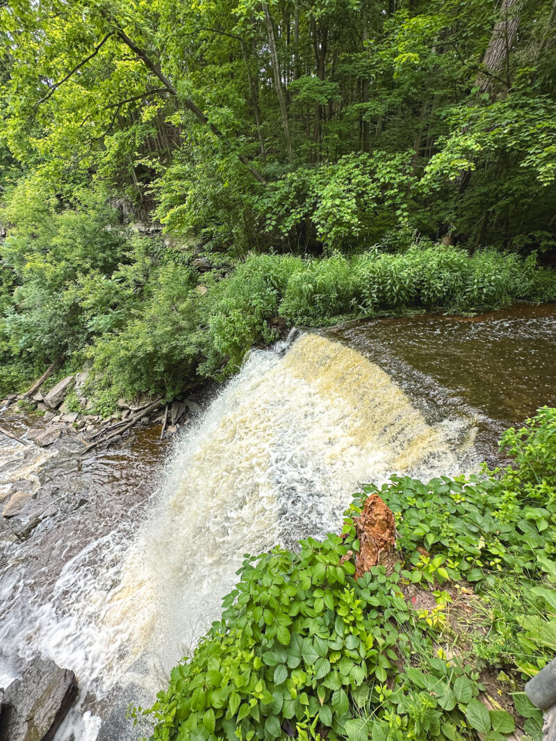 Smokey Hollow Waterfall in Waterdown, Ontario