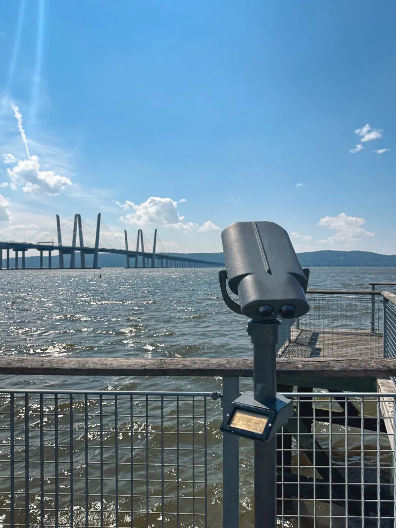 Scenic Hudson RiverWalk Park at Tarrytown in Westchester, NY