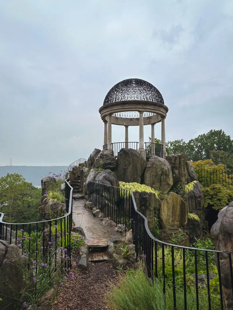 The Temple of Love at Untermyer Gardens in Yonkers, Westchester, NY