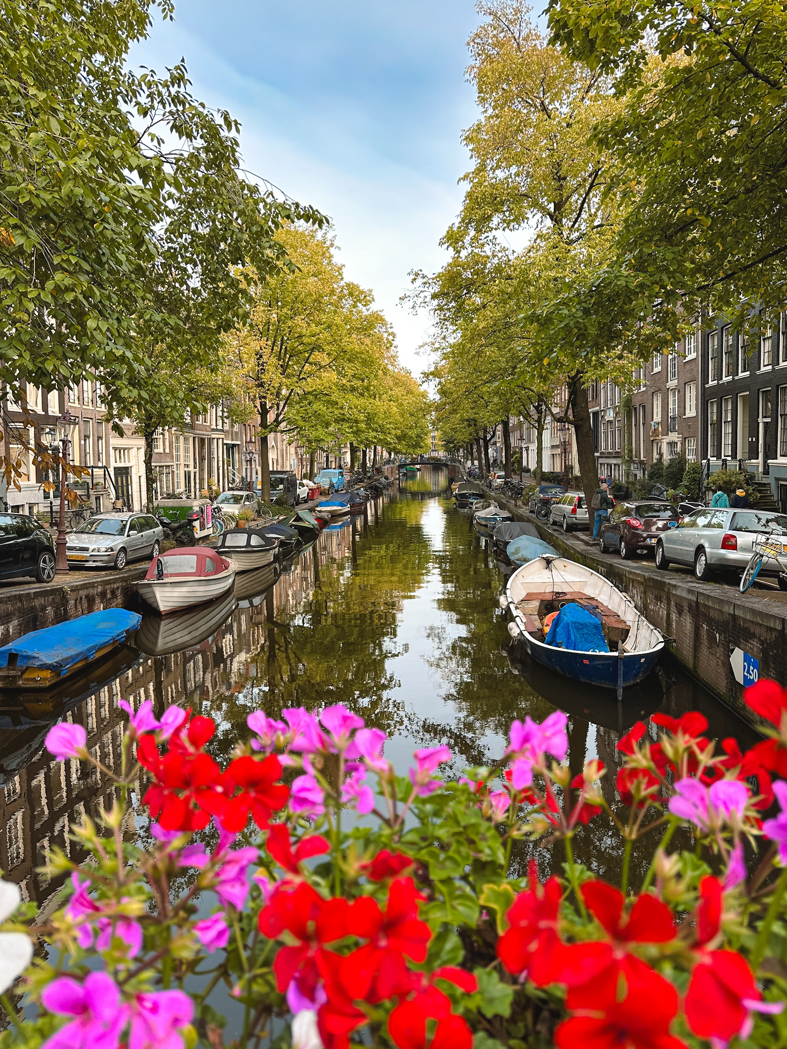 Bloemgracht Canal in Amsterdam, Netherlands