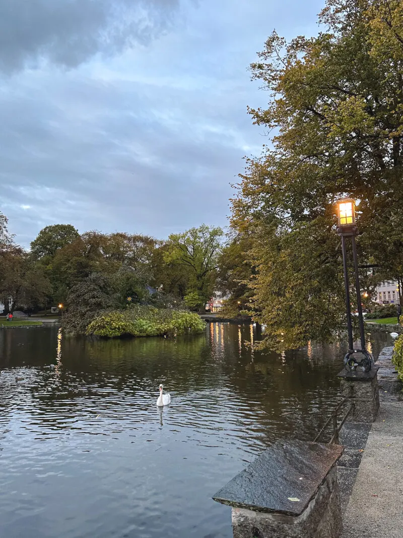 Kiellandshagen park in Stavanger, Norway