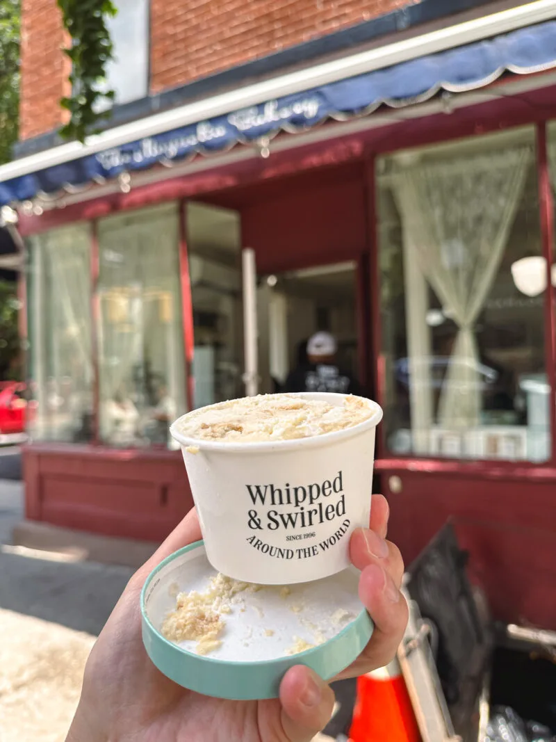 Banana Pudding from Magnolia's Bakery in NYC