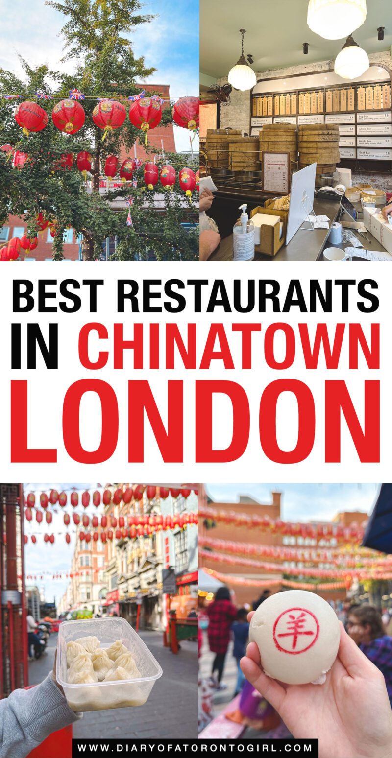 Best restaurants in Chinatown London UK