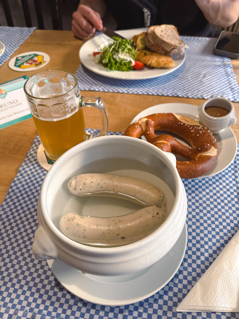 German food at Feierling in Freiburg im Breisgau, Germany