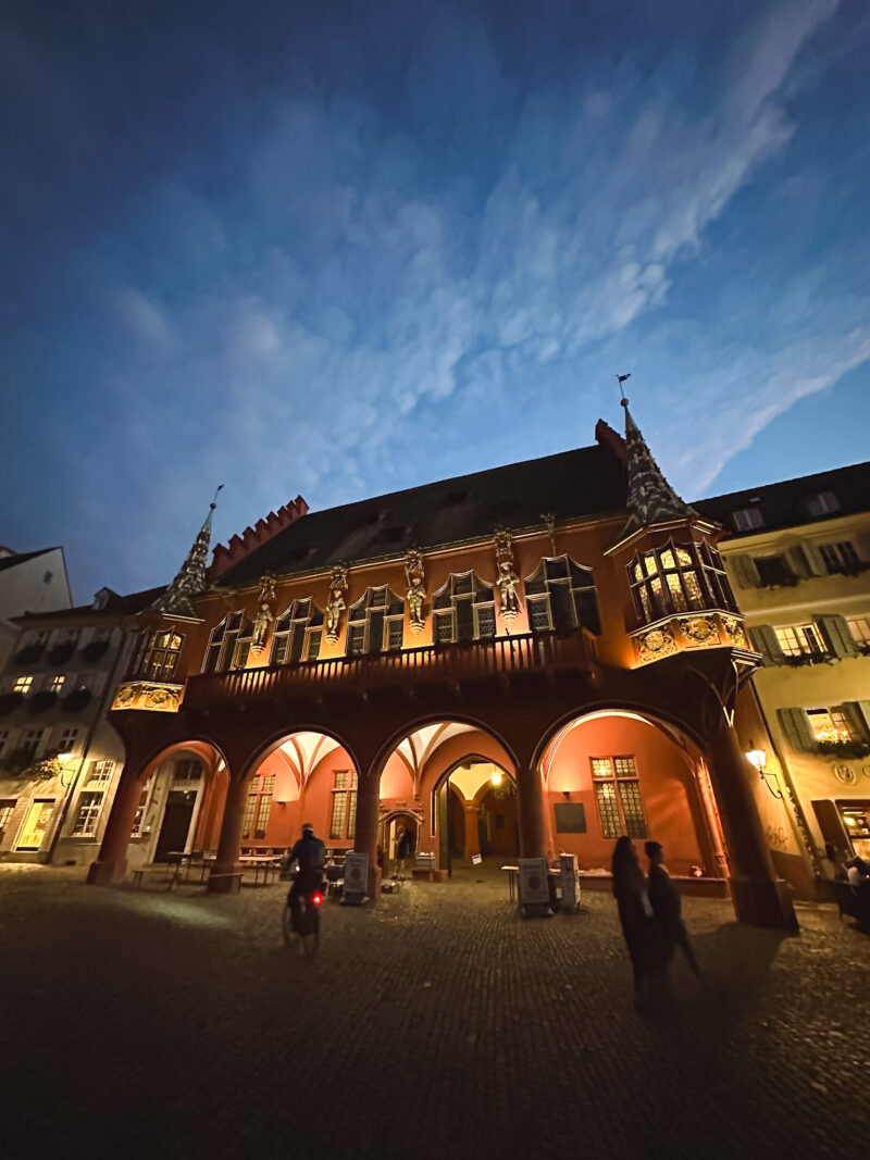 Historisches Kaufhaus in Freiburg, Germany