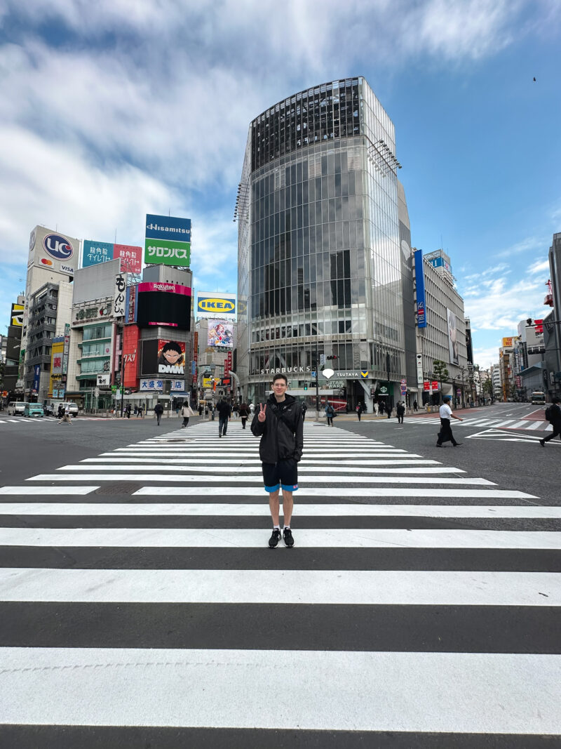 Shibuya Crossing in the early morning